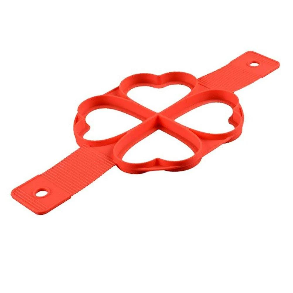 Silicone Flapjack And Egg Mold (Heart) image 4