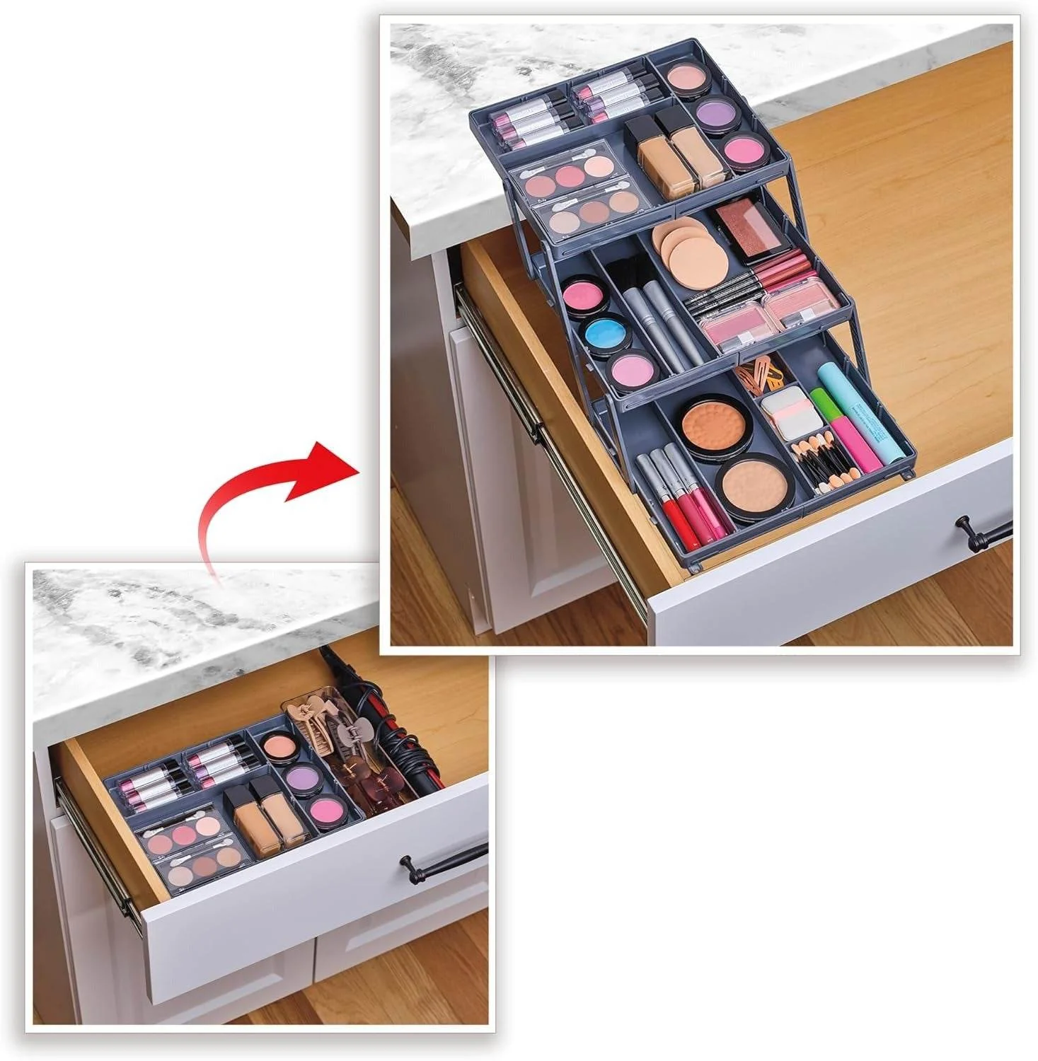 Smart Drawer Organiser (3 Tier) image 6