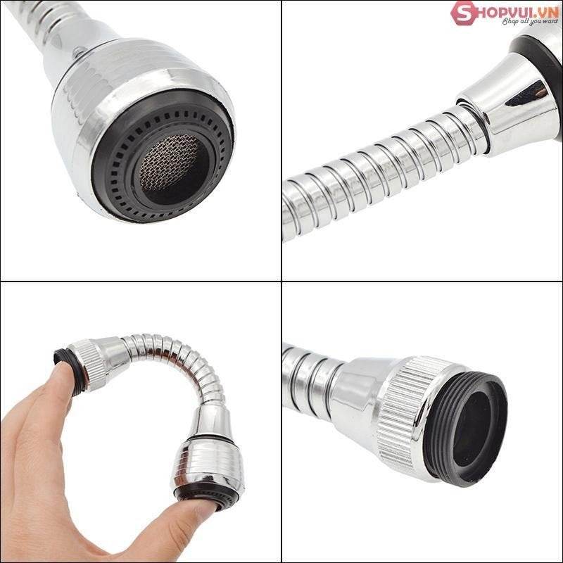 Turbo Flex 360 Sink Faucet Sprayer Jet Stream image 3
