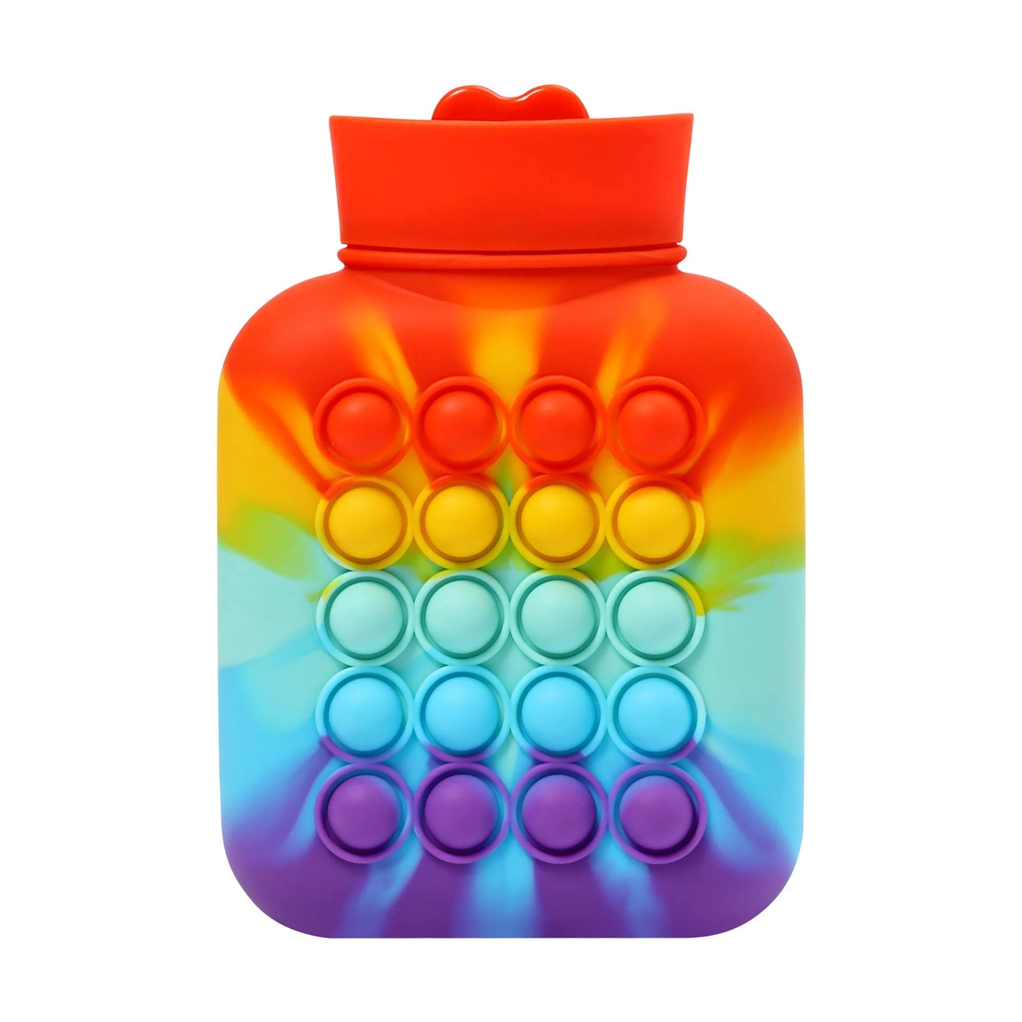 Hot And Cold Compress Water Bottle Pop-It Bag  (500ml)(Rainbow) image 3