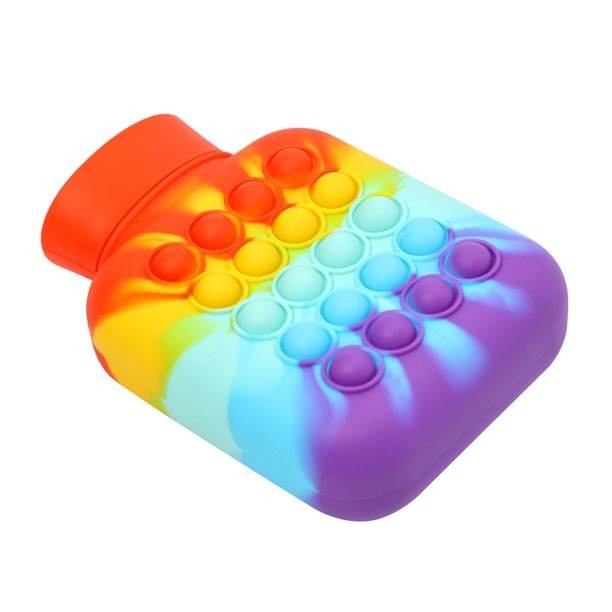 Hot And Cold Compress Water Bottle Pop-It Bag  (500ml)(Rainbow) image 5