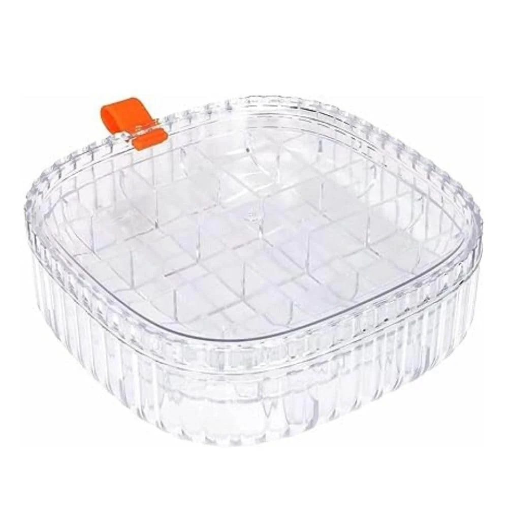 Transparent Jewellery Tray Organiser (2 Layers) image 2