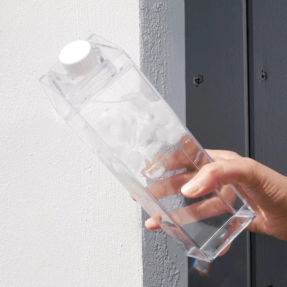 Acrylic Milk Carton Bottle (1L) image 2